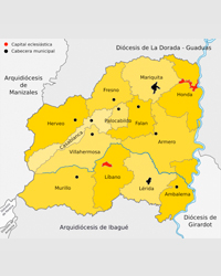 Diócesis de LíbanoHonda Conferencia Episcopal de Colombia.
