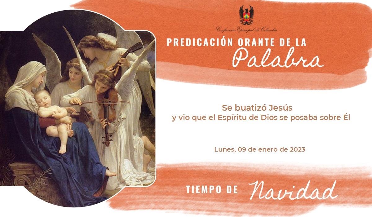 Se bautizó Jesús y vio que el Espíritu de Dios se posaba sobre Él |  Conferencia Episcopal de Colombia