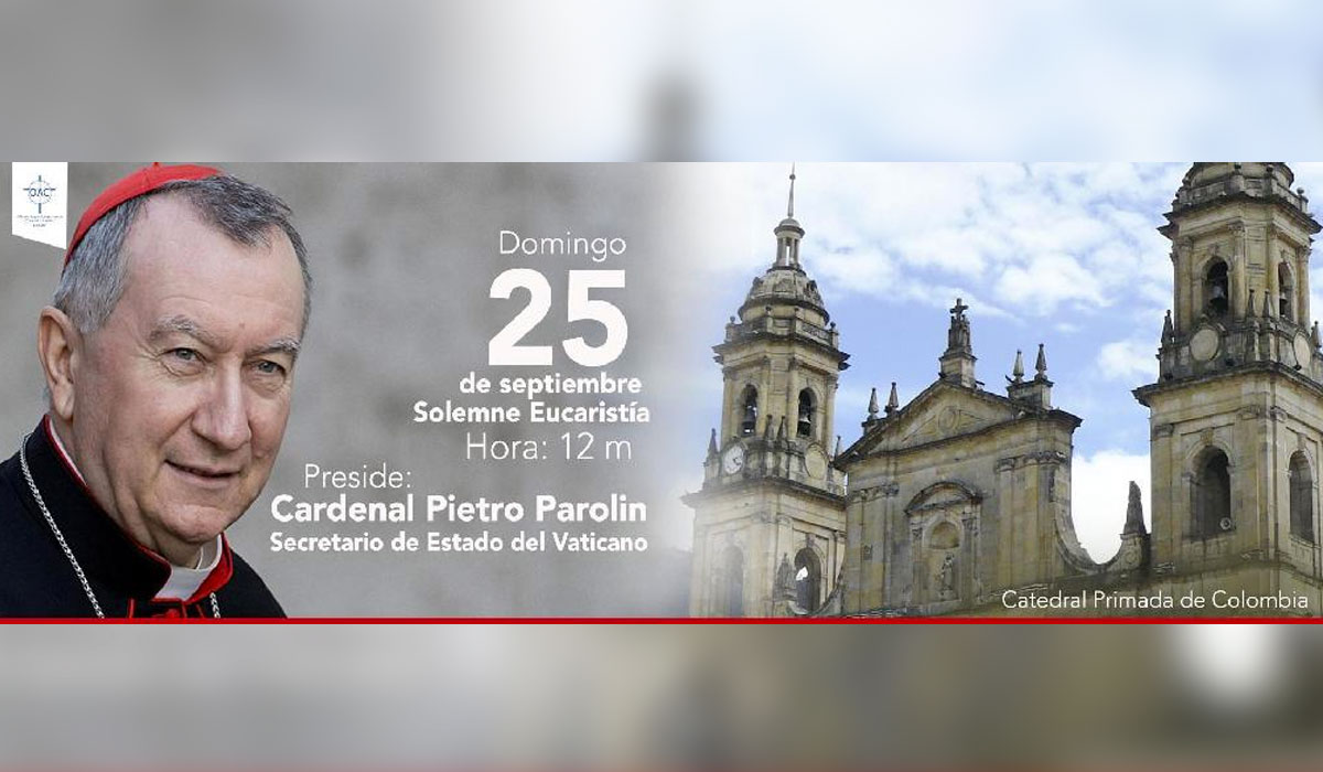 Eucaristía Pietro Parolin en Bogotá