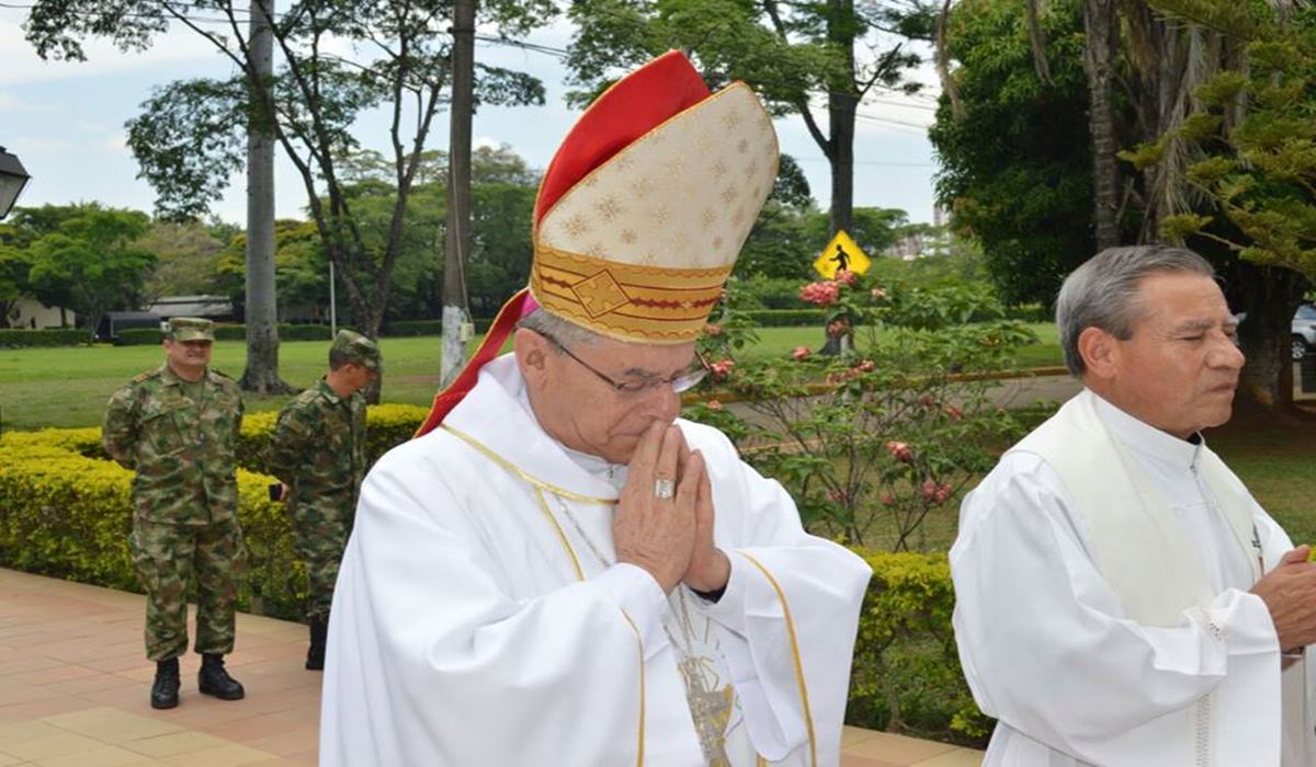 Visita pastoral obispo castrense a la tercera Brigada del Ejército Nacional