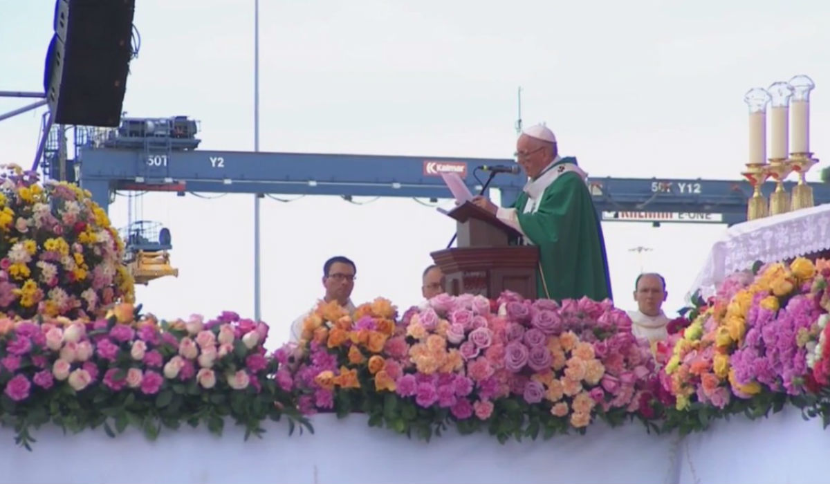 Homilía papa Francisco en Cartagena