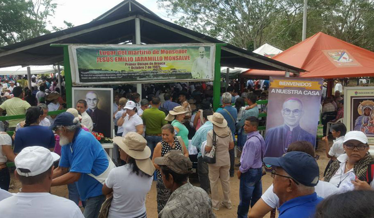 Acción de gracias en Arauca por Beatificación de Monseñor Jesús Emilio Jaramillo