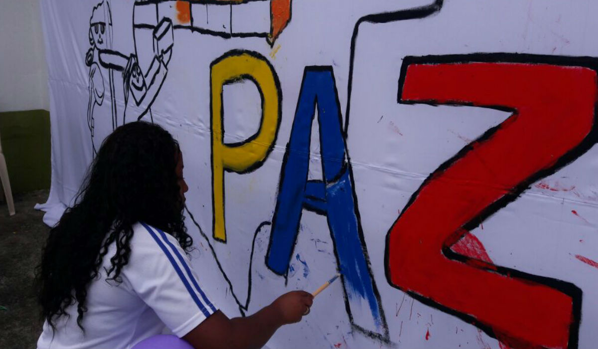 Jóvenes viven semana por la paz en Tumaco