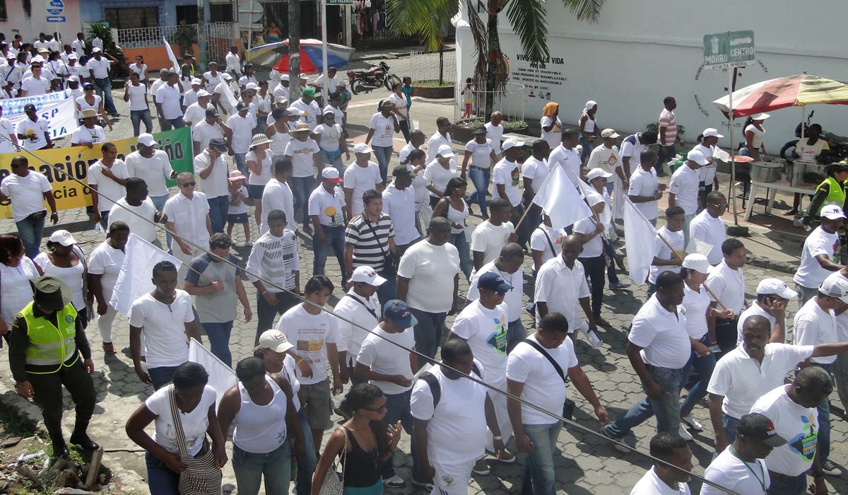 Habitantes de Tumaco piden paz