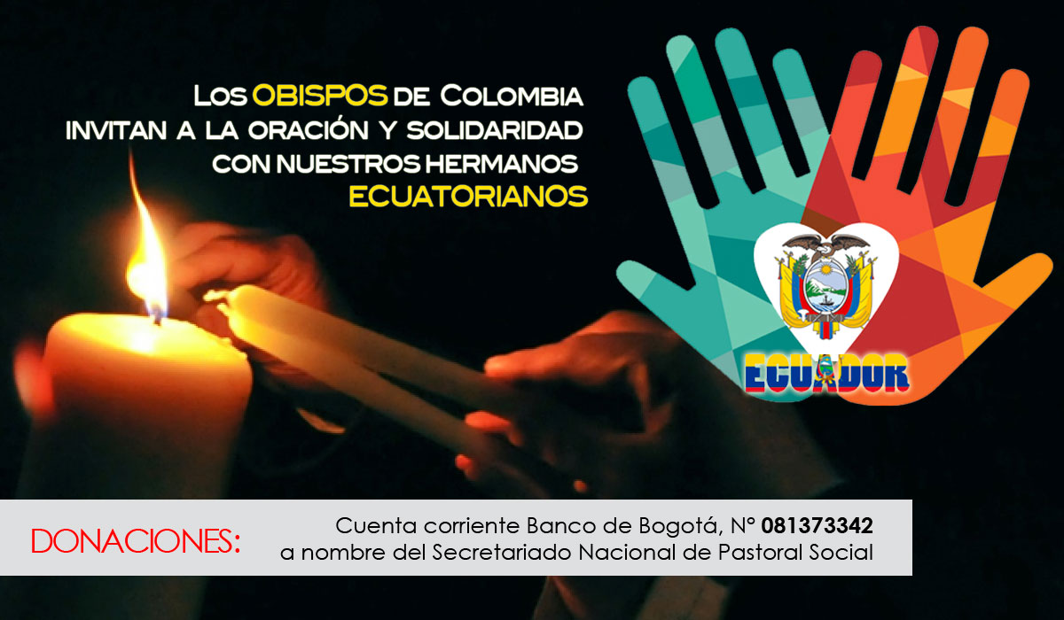 Iglesia solidaria con el pueblo ecuatoriano