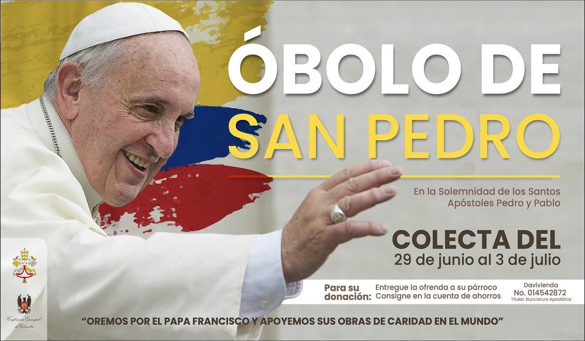 ÓBOLO DE SAN PEDRO: Oración por el Papa Francisco y las obras de caridad