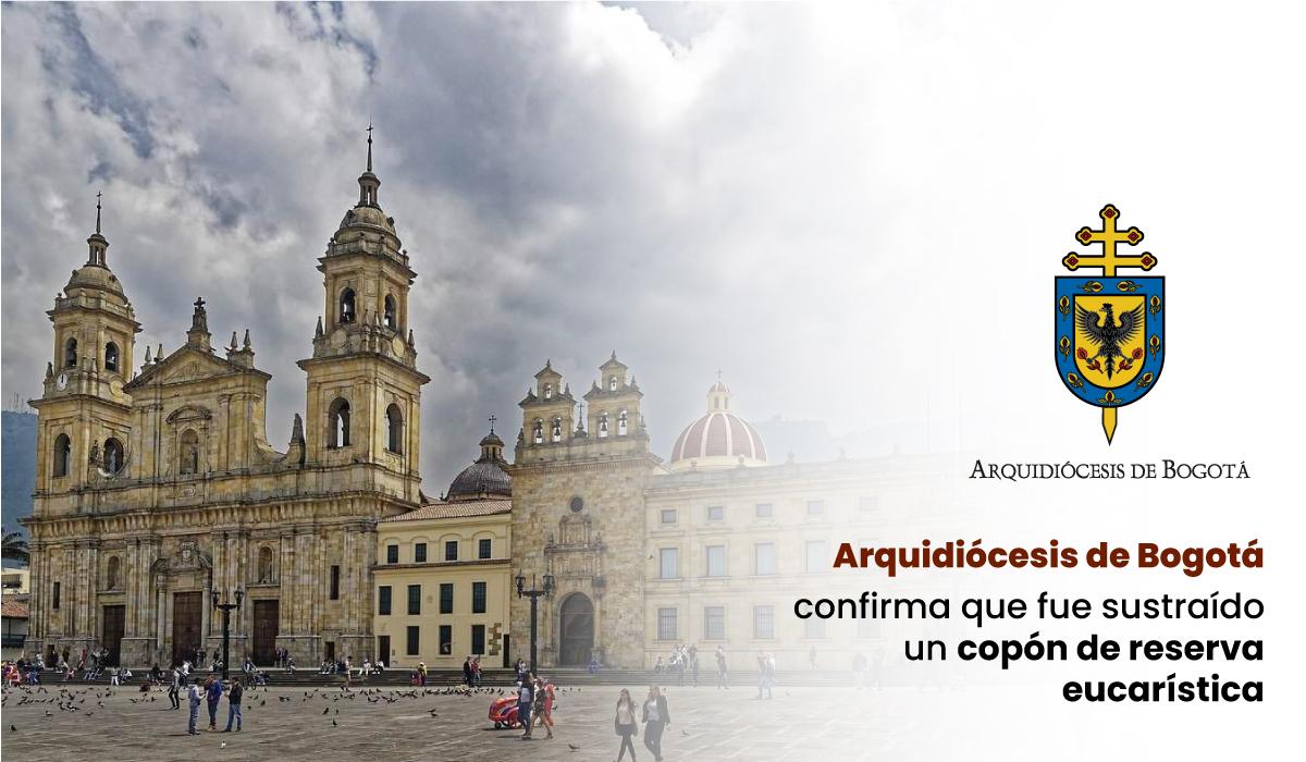 Hurtan copón en la catedral primada de Colombia