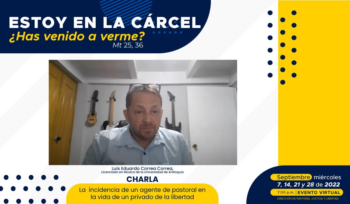 Agente de pastoral en la vida de un privado de la libertad