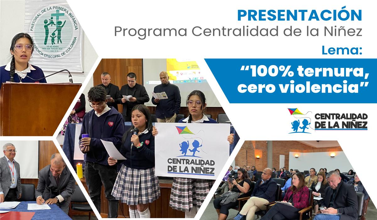 Iglesia en Colombia asume el Programa Centralidad de la Niñez