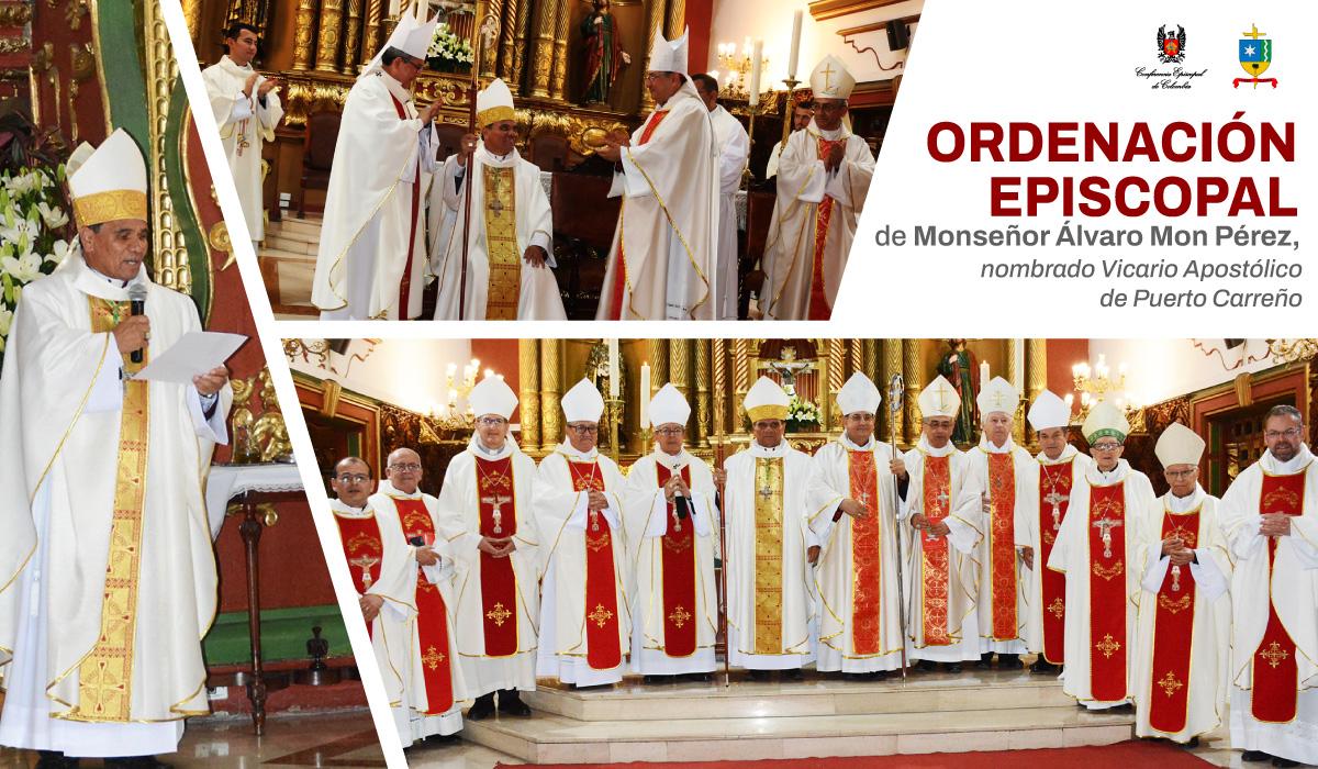 Pieza_Ordenación monseñor Álvaro Mon Pérez_Vicario Apostólico de Puerto Carreño