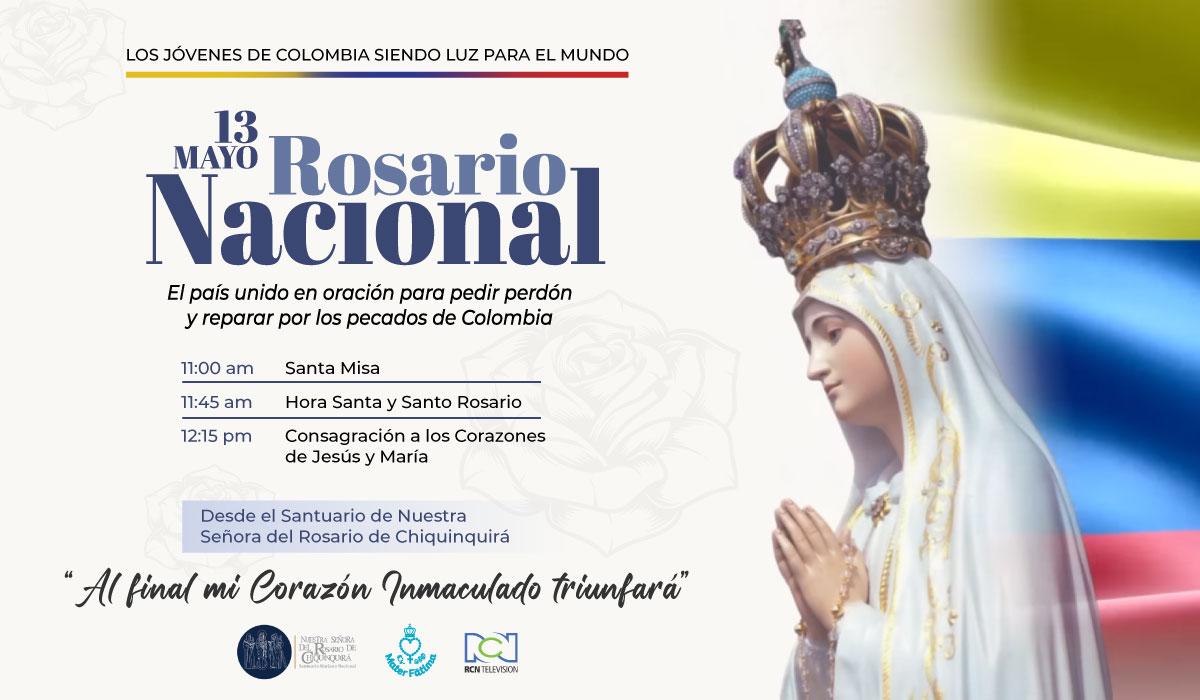Rosario Nacional_13 de mayo_Basílica de Chiquinquirá
