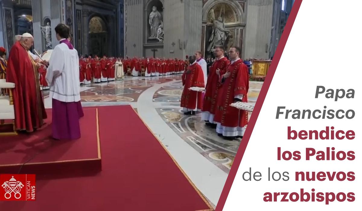 Papa Francisco bendice Palios 2023