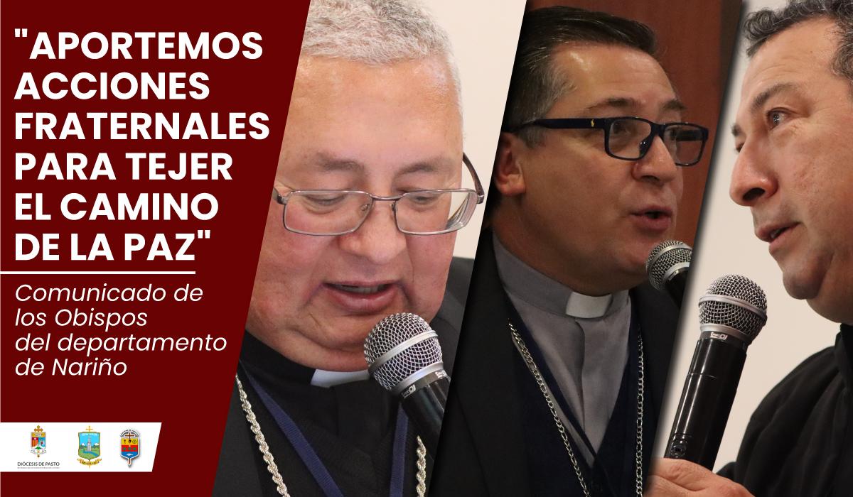 Pieza_Comunicado obispos de Nariño