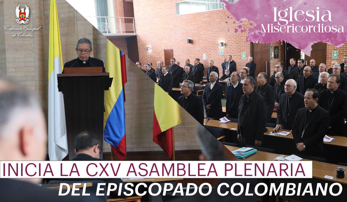 Pieza_Inicio asamblea plenaria CXV Episcopado Colombiano