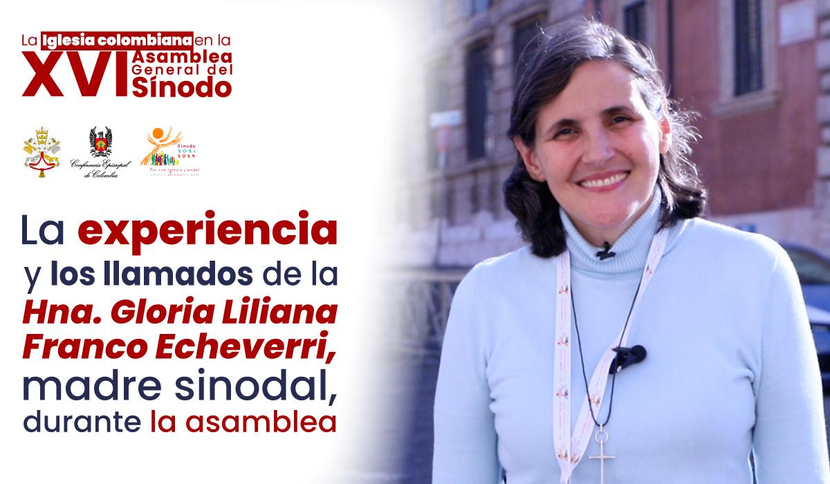 Hna. Gloria Liliana Franco Echeverri_Asamblea del sínodo