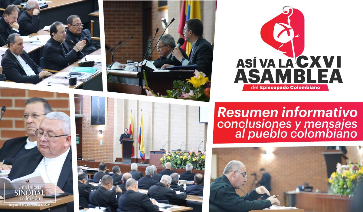 Resumen informativo cierre asamblea CXVI 