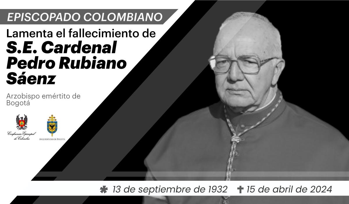 Fallecimiento cardenal pedro rubiano