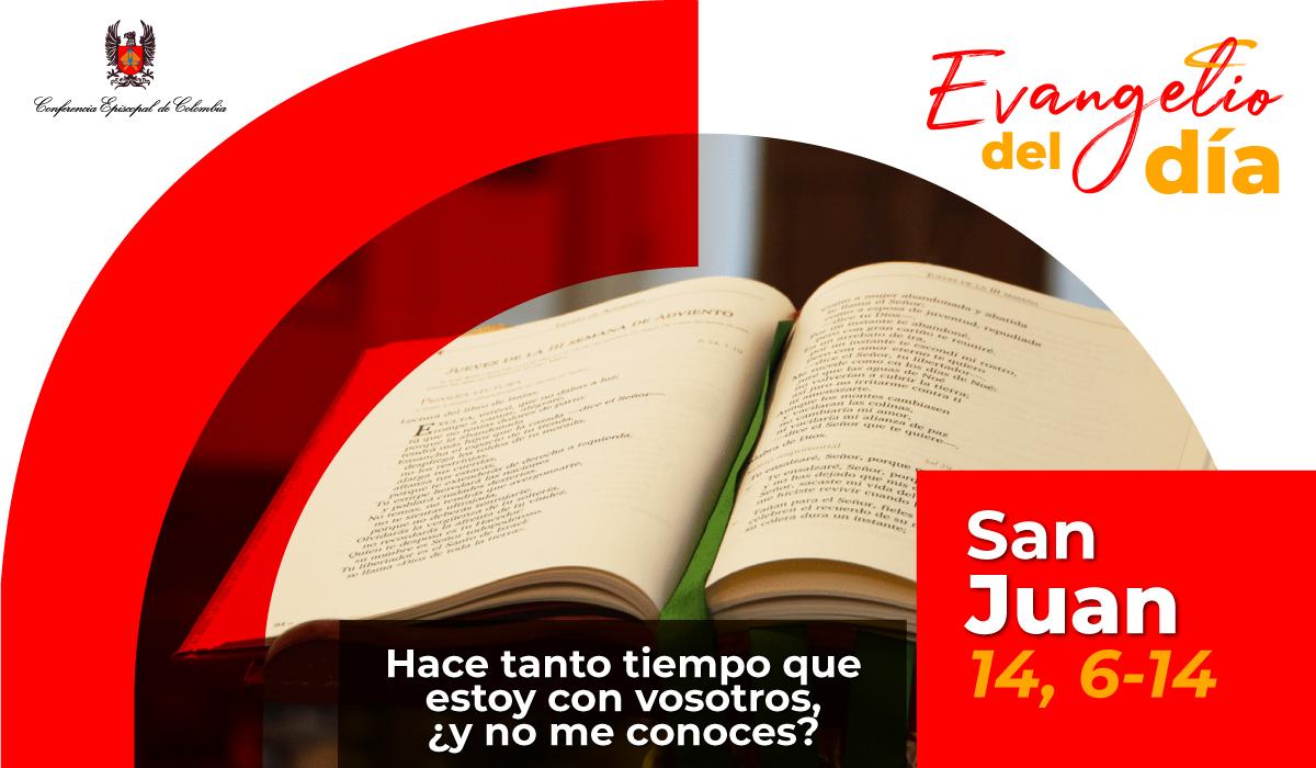 evangelio segun Jn 14, 6-14