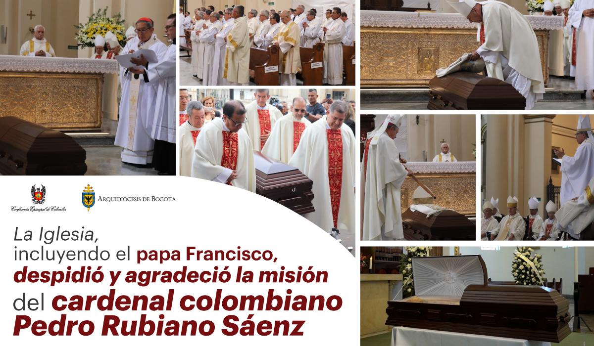 Exequias cardenal pedro rubiano